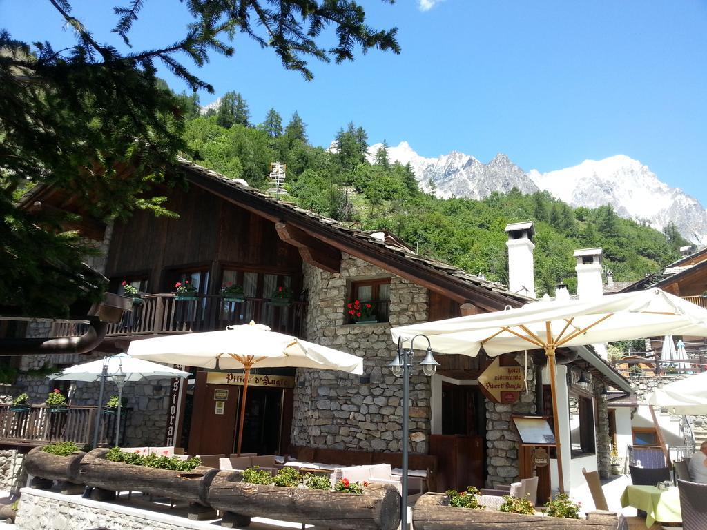 Hotel Pilier D'Angle & Wellness Courmayeur Exterior foto